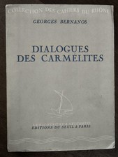 Dialogues carmélites georges d'occasion  Lunel