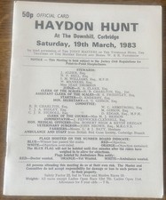 Vintage haydon hunt for sale  SCARBOROUGH