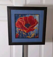 Framed derwentwater poppy for sale  NORWICH