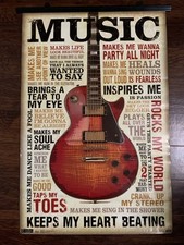 Music inspires poster for sale  North Richland Hills