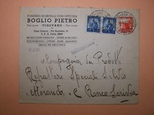 Vigevano carta intestata usato  Gropello Cairoli