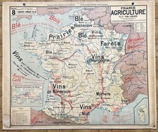 Ancienne carte scolaire d'occasion  Lyon VII