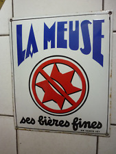 Ancienne plaque emaillee d'occasion  Metz-