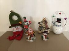 Lot snowman christmas for sale  Prescott