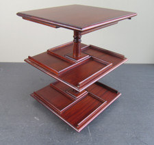 Solid mahogany tier for sale  SKIPTON