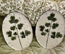 Servierplatten floral natur gebraucht kaufen  Bad Liebenstein