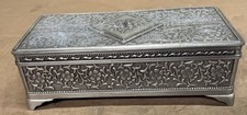 silver jewelry storage box for sale  Ventnor City