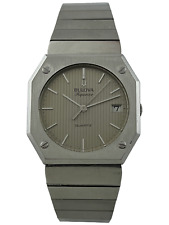 Relógio de quartzo masculino Bulova Superior com pulseira e caixa originais, funciona comprar usado  Enviando para Brazil