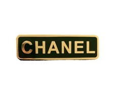 Chanel brooch badge for sale  DUNMOW