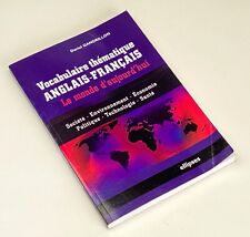 Vocabulaire thématique anglai d'occasion  Privas