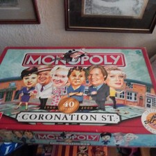 Monopoly coronation street for sale  LEEDS