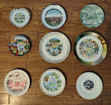 Vtg souvenir plates for sale  Huachuca City