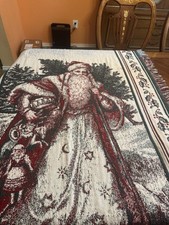 Old santa throw for sale  Round Rock