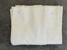 Pair vintage linen for sale  LIVERSEDGE