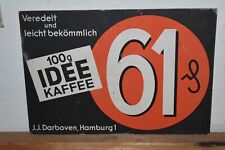 Altes reklameschild 40er gebraucht kaufen  Limbach-Oberfrohna