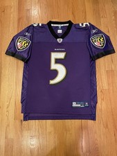 Camiseta de futebol americano vintage Baltimore Ravens Joe Flacco NFL Reebok On Field roxa, usado comprar usado Camiseta de futebol americano vintage Baltimore Ravens Joe Flacco NFL Reebok On Field roxa, usado comprar usado  Enviando para Brazil