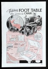 Hassock foot table for sale  Diamond Point