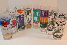 8 copos vintage Jim Beam Stakes corrida de cavalos 1990-1998 (falta 1991)  comprar usado  Enviando para Brazil