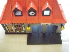 Playmobil bahnhof 4300 gebraucht kaufen  Deutschland