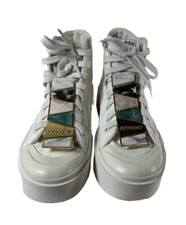 Tênis Adidas Nizza Bonega plataforma média feminino tamanho 7 1/2 gótico grunge RARO, usado comprar usado  Enviando para Brazil