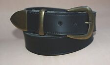 Black real leather for sale  WALSALL