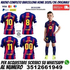 Maglia barcellona bambino usato  Riolo Terme