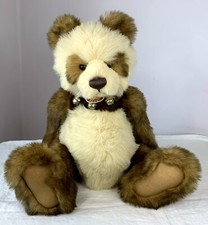 CHARLIE BEAR COLEÇÃO DE PELÚCIA 21” ‘ROSS’ PANDA BEAR CB183986 -APOSENTADO- 2008 comprar usado  Enviando para Brazil