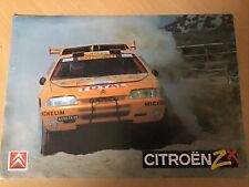 Citroen rally brochure for sale  NOTTINGHAM