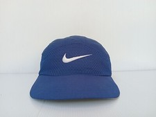 Usado, Antigo Boné chapéu 6 painéis Nike TAILWIND azul marinho colorido malha completa branco Swoosh comprar usado  Enviando para Brazil