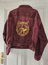 Vintage diesel lederjacke gebraucht kaufen  Berlin