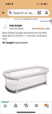 Berço Baby Delight Snuggle Nest, cama de bebê portátil, para bebês, carvão comprar usado Berço Baby Delight Snuggle Nest, cama de bebê portátil, para bebês, carvão comprar usado  Enviando para Brazil