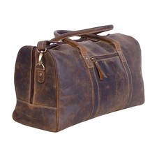 Leather travel duffle for sale  Saint Johnsbury