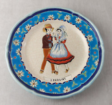 Ancienne assiette émaux d'occasion  Seingbouse