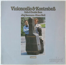 BAUMANN & STOLL CELLO & DOUBLE BASS WORKS BOCCHERINI ETC. TELEFUNKEN ED.1 LP NM, usado comprar usado  Enviando para Brazil