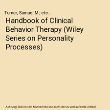 Handbook clinical behavior gebraucht kaufen  Trebbin