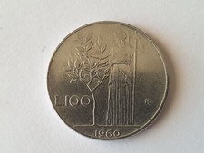 Repubblica italiana 100 usato  Candelo
