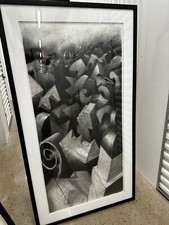 Large framed abstract for sale  Vernon Hills