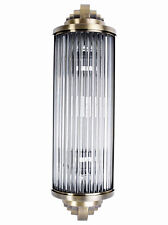 Lampa kinowa w stylu art deco kinkiet kinkiet bauhaus lampa kinowa chrom szkło, używany na sprzedaż  Wysyłka do Poland