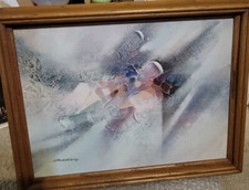 Sandro abstract painting for sale  Conway