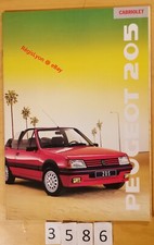 Peugeot 205 cabriolet d'occasion  Meyzieu