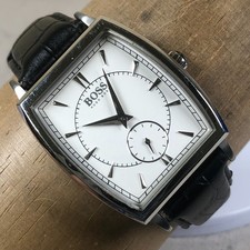 Relógio Hugo Boss masculino HB.183.1.14.2515 vestido couro preto tonneau quartzo 35mm 8" comprar usado Relógio Hugo Boss masculino HB.183.1.14.2515 vestido couro preto tonneau quartzo 35mm 8" comprar usado  Enviando para Brazil