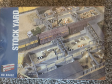 STOCKYARDS GANADO CARGA/DESCARGA Y CORRALES INSTALACIÓN ESCALA HO KIT 933-3047 NUEVO segunda mano  Embacar hacia Mexico
