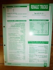 Dci fiche technique d'occasion  France