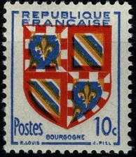 1949 blason bourgogne d'occasion  Dieuze