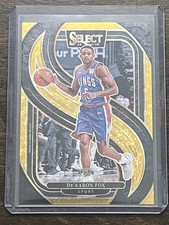 DE'AARON FOX 2024-25 SELECT PREMIER LEVEL GOLD PRIZM SPURS /10 🔥🔥🔥, usado comprar usado  Enviando para Brazil