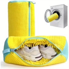 Bolsa de lavagem de sapatos durável com enchimento macio – Zíper com redução de ruído – Compatível com todos os sapatos comprar usado  Enviando para Brazil