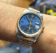 Rolex datejust gents for sale  LONDON