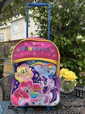 Mochila My Little Pony Pony Pals infantil rolante mala com rodas, usado comprar usado Mochila My Little Pony Pony Pals infantil rolante mala com rodas, usado comprar usado  Enviando para Brazil