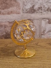 Miniature globe gold for sale  BRIGHTON