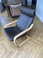 Ikea poang brown for sale  SUNBURY-ON-THAMES